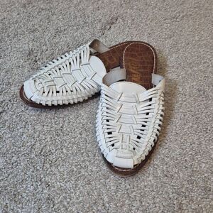 Sam Edelman Keelyn Women's White Mules Sandals Size 6.5